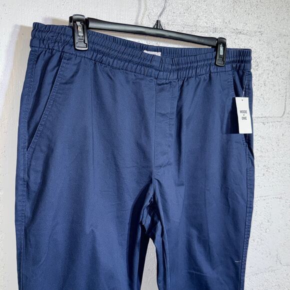 Mode of One Men's Pull-on Chino Pants, Caspian Waters XL $60 - Picture 5 of 8